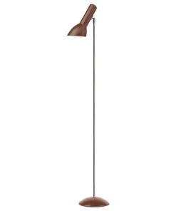 Best Oblique Gulvlampe, teglrød Standerlamper|Læselamper
