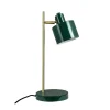 Sale Ocean bordlampe, mørkegrøn/messing Messinglamper|Skrivebordslamper