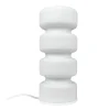 Olive bordlampe, opal Hvide Lamper|Glas Lamper