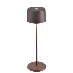 Hot Olivia batterilampe / bordlampe, corten Transportable Lamper|Lamper Til Sofabord