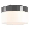 Best Opus 200/140 Sauna loftlampe / væglampe, grå Glas Lamper|Vådrumslamper