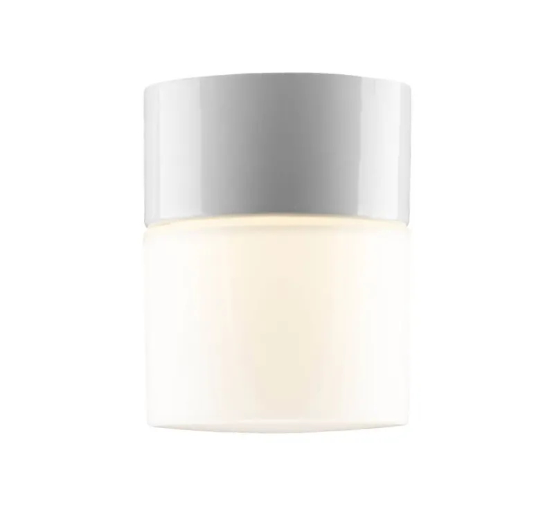 New Opus 100/125 Sauna loftlampe / væglampe, hvid Hvide Lamper|Glas Lamper