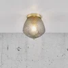 Best Orbiform loftlampe E27, røgfarvet Glas Lamper|Stue Lamper