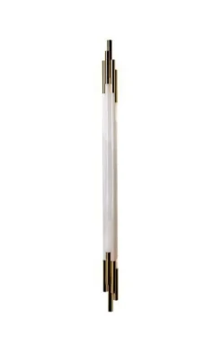 Clearance Org væglampe 1500, guld/opal Hvide Lamper|Glas Lamper