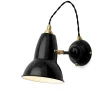 New Original 1227 væglampe, messing/sort Læselamper|Arkitektlamper