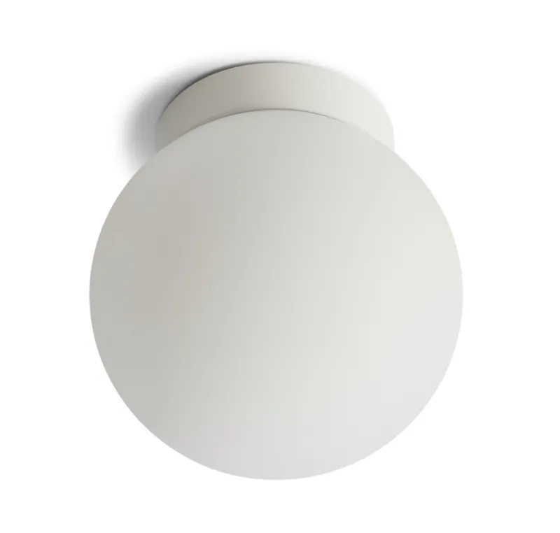 Hot Palla C135 væglampe/loftlampe, hvid Hvide Lamper|Vådrumslamper