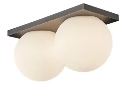 Hot Palla C2135 væglampe/loftlampe, titanium Messinglamper|Entre Lamper