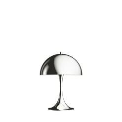 Discount Panthella 250 bordlampe, krom Krom Lamper|Stue Lamper
