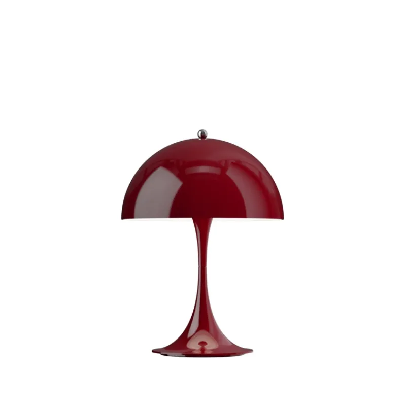 Online Panthella 250 Portable V3 bord- / batterilampe, opaque burgundy Transportable Lamper|Lamper Til Sofabord