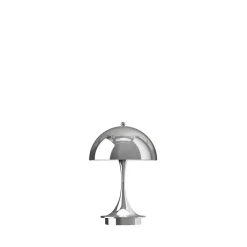 Online Panthella 160 Portable V3 bord- / batterilampe, krom Krom Lamper|Transportable Lamper
