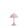Outlet Panthella 160 Portable V2 bord- / batterilampe, metal lys rosa Transportable Lamper|Lamper Til Sofabord