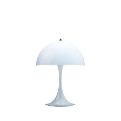 Best Panthella 250 Portable V3 bord- / batterilampe, lyseblå opal Transportable Lamper|Lamper Til Sofabord
