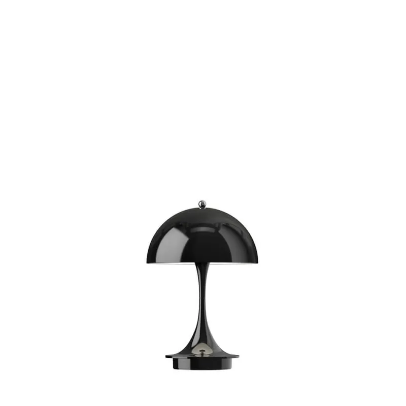 Panthella 160 Portable V3 bord- / batterilampe, opaque sort Transportable Lamper|Lamper Til Sofabord