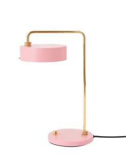 Petite Machine bordlampe, lys pink Messinglamper|Skrivebordslamper