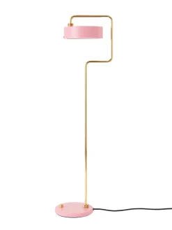 Petite Machine gulvlampe, lys pink Messinglamper|Standerlamper