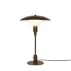 Online PH 3/2 bordlampe, aged brass/opal Messinglamper|Glas Lamper
