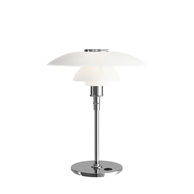 Best PH 4½-3½ bordlampe, krom Stue Lamper|Kontorlamper