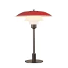 Hot PH 3½-2½ bordlampe, rød Kontorlamper|Bordlamper
