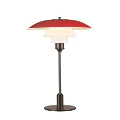 Hot PH 3½-2½ bordlampe, rød Kontorlamper|Bordlamper