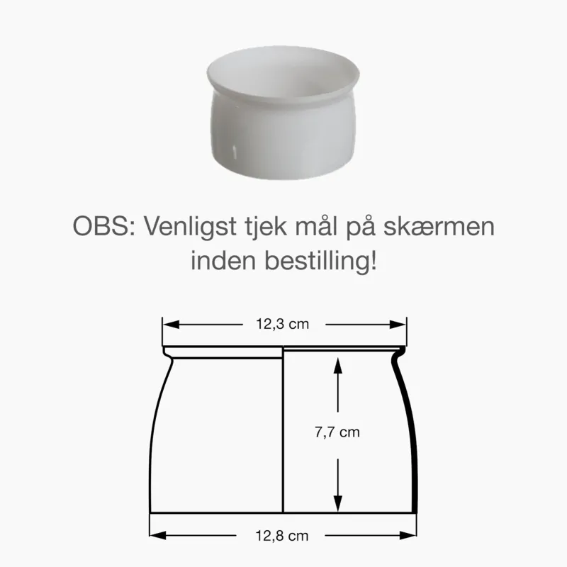 Hot PH 4½-4 glas underskærm Glasskærm Mv. Til Ph Lampe