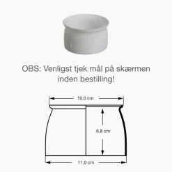 Sale PH 3½-3 glas underskærm Glasskærm Mv. Til Ph Lampe
