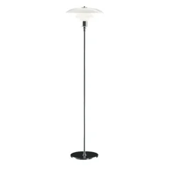 Discount PH 3½-2½ gulvlampe, krom Glas Lamper|Standerlamper