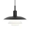 Sale PH 5/5 LED pendel, metal sort/glas Glas Lamper|Pendler
