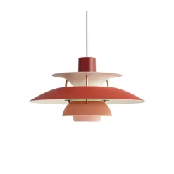 New PH 5 Mini pendel, hues of red Spisebordslamper|Stue Lamper