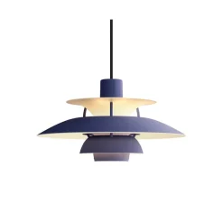 Discount PH 5 Mini pendel, monokrom dusty indigo Pendler|Spisebordslamper