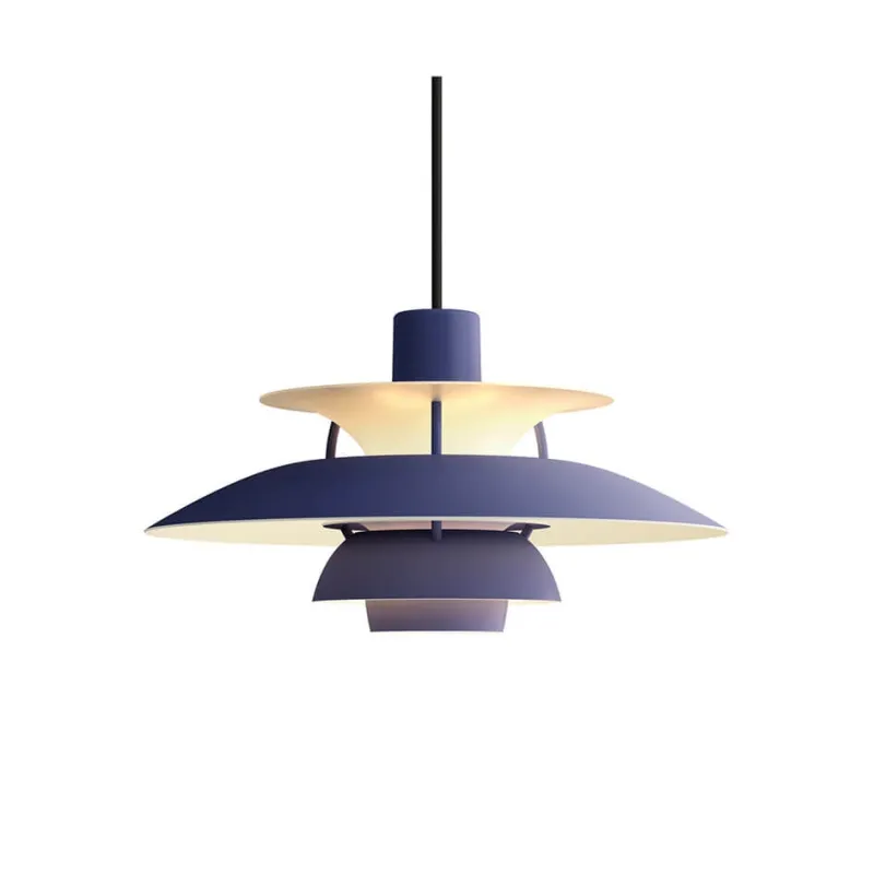 Discount PH 5 Mini pendel, monokrom dusty indigo Pendler|Spisebordslamper