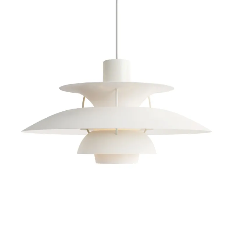Best PH 5 pendel, monokrom hvid Hvide Lamper|Spisebordslamper