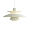 New PH 5 pendel, monokrom pale pewter Spisebordslamper|Stue Lamper