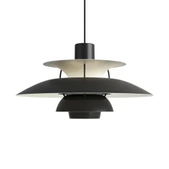 Outlet PH 5 pendel, monokrom sort Spisebordslamper|Stue Lamper