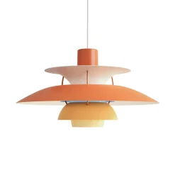 Outlet PH 5 pendel, nuancer af orange Orange Lamper|Spisebordslamper
