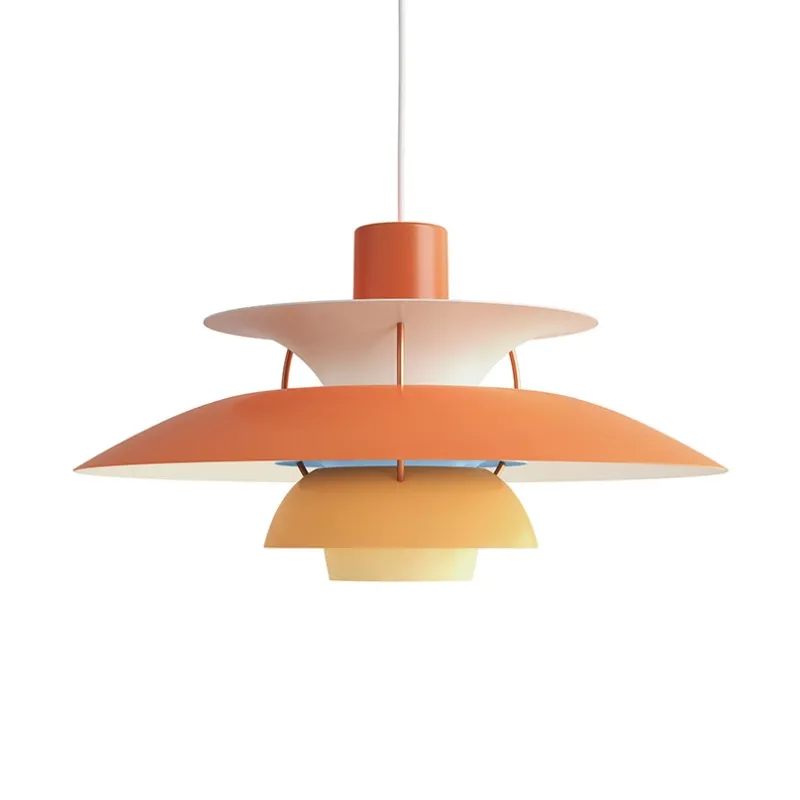 Outlet PH 5 pendel, nuancer af orange Orange Lamper|Spisebordslamper