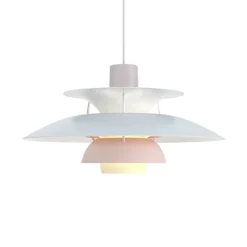 Clearance PH 5 pendel, pastel oyster grå/blå/rosa Spisebordslamper|Stue Lamper