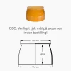 New PH 3½-3 underskærm, ravfarvet glas Glasskærm Mv. Til Ph Lampe