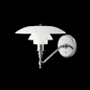 New PH 3/2 væglampe m/afbryder, hvid opal Hvide Lamper|Glas Lamper