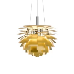 New PH Artichoke Ø48 LED Bluetooth pendel, messing Messinglamper|Hængelamper