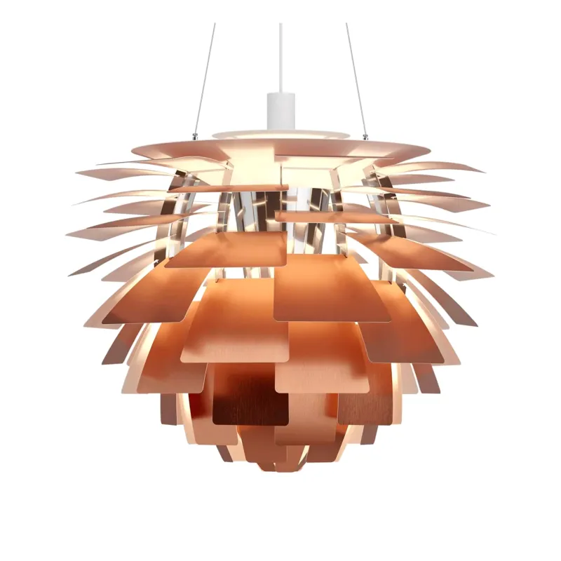Clearance PH Artichoke Ø72 pendel, kobber Kobberlamper|Spisebordslamper