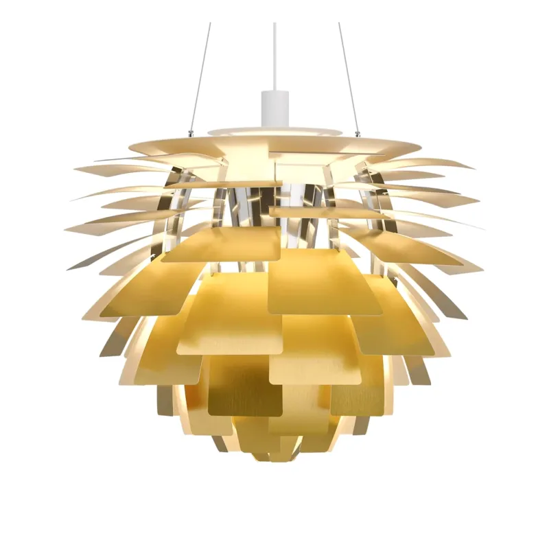 Discount PH Artichoke Ø72 pendel, messing Messinglamper|Spisebordslamper