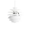 Hot PH Snowball pendel, soft white/krom Krom Lamper|Hvide Lamper