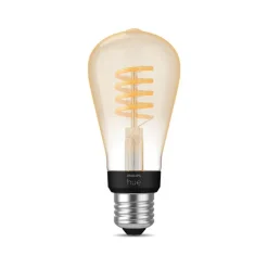 Best Hue Filament Edison White Ambiance ST64 7W LED E27 550lm Pærer|Philips Hue Pærer