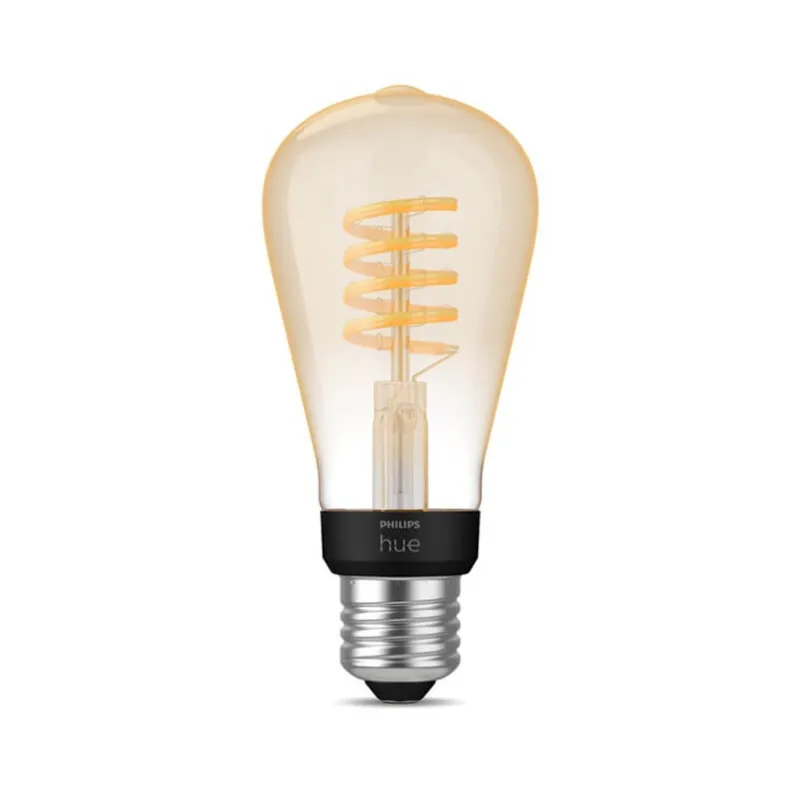 Best Hue Filament Edison White Ambiance ST64 7W LED E27 550lm Pærer|Philips Hue Pærer