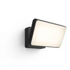 Discount Hue Welcome White udendørs projektør / væglampe 20,5W, sort Væglamper|Udendørslamper