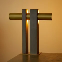 Sale PI bordlampe messing Messinglamper|Lamper Til Sofabord