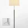 Hot Pie de salón Gulvlampe G2 natur/krom Standerlamper