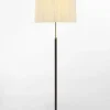 Clearance Pie de salón Gulvlampe G2 natur/messing Standerlamper