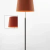 Sale Pie de salón Gulvlampe G1 rød/messing Standerlamper