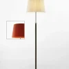 New Pie de salón Gulvlampe G3 rød/krom Standerlamper